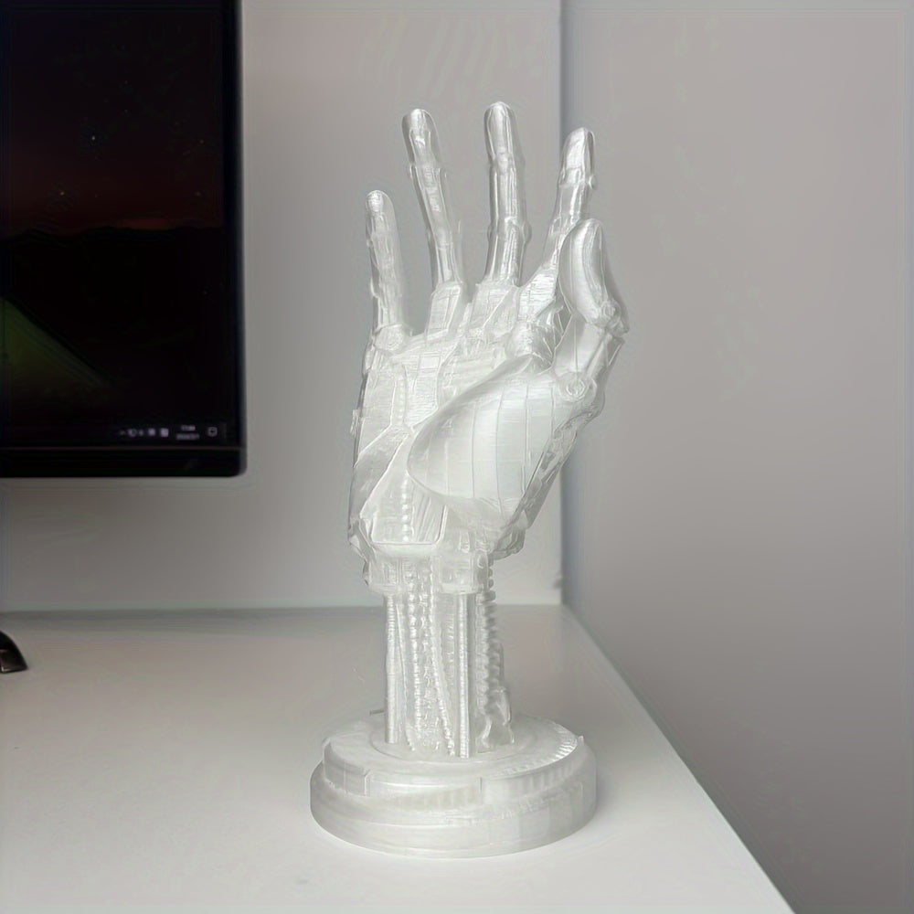 Cyberpunk-Inspired 3D Printed Game Controller Stand