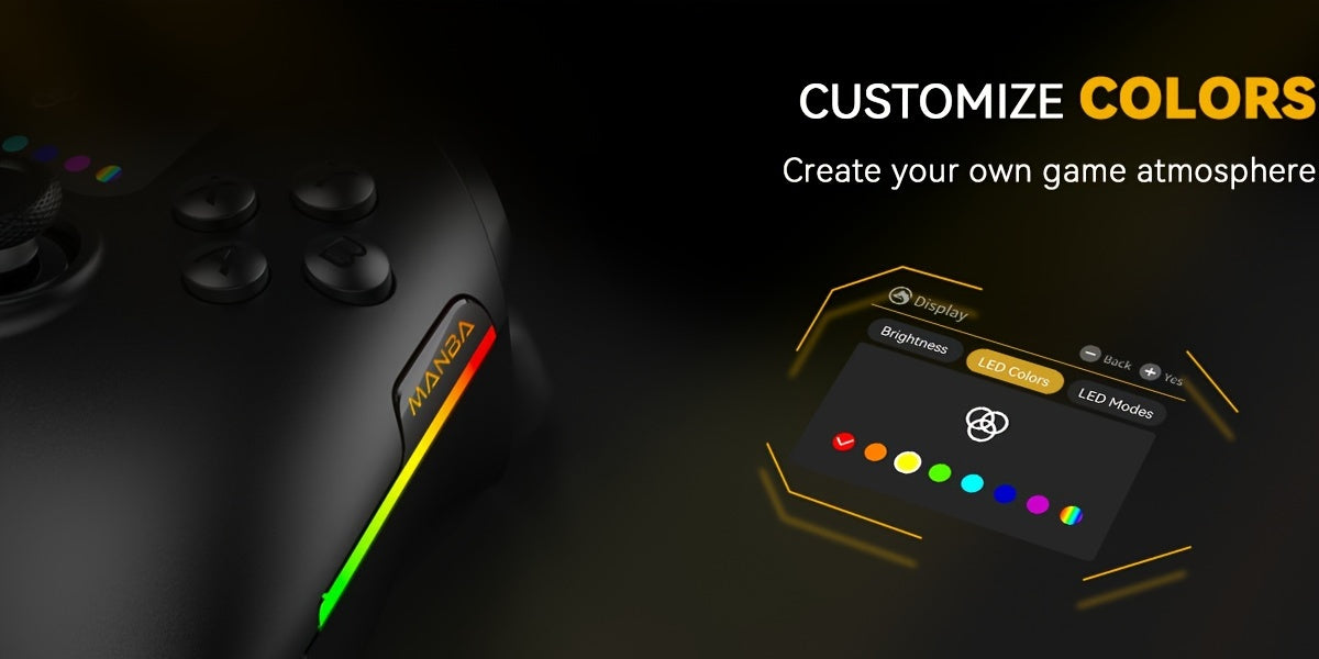 Wireless Gaming Controller with Interactive Screen