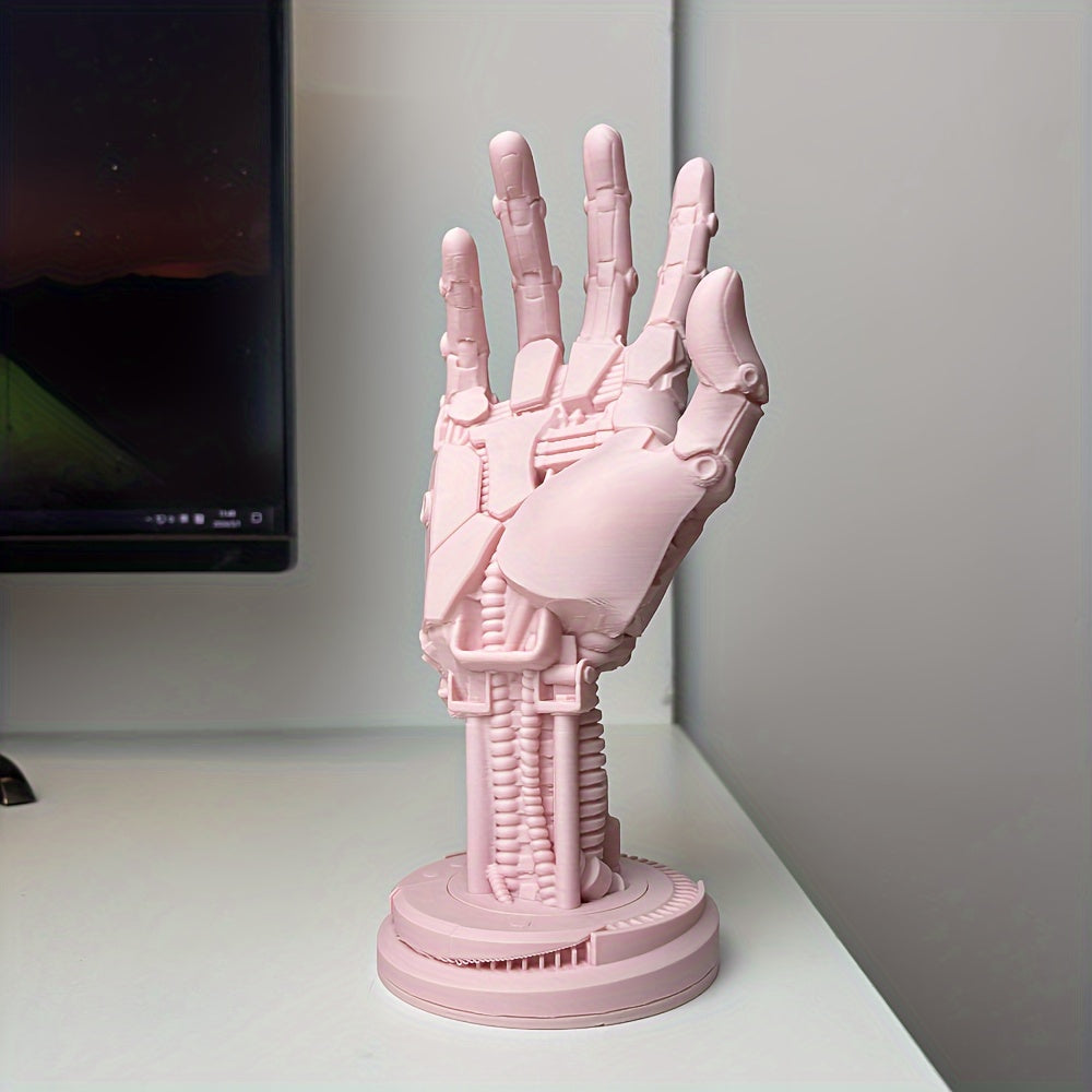 Cyberpunk-Inspired 3D Printed Game Controller Stand