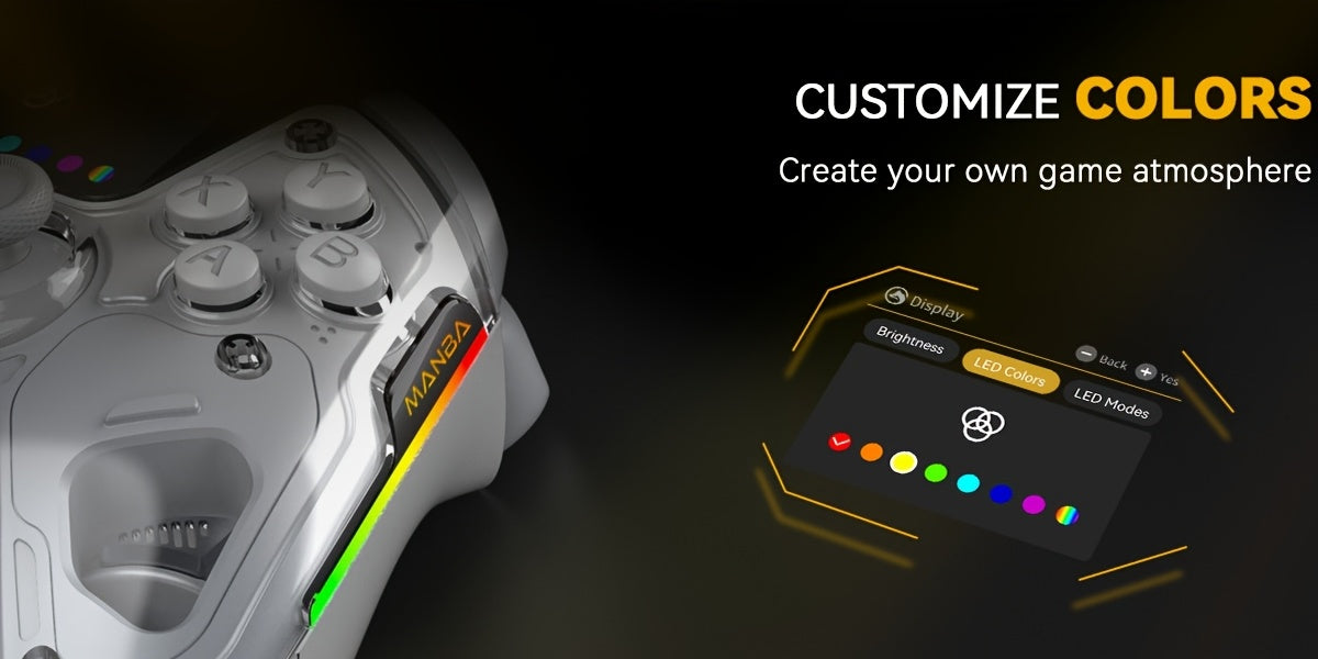 Wireless Gaming Controller with Interactive Screen
