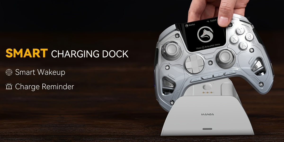 Wireless Gaming Controller with Interactive Screen
