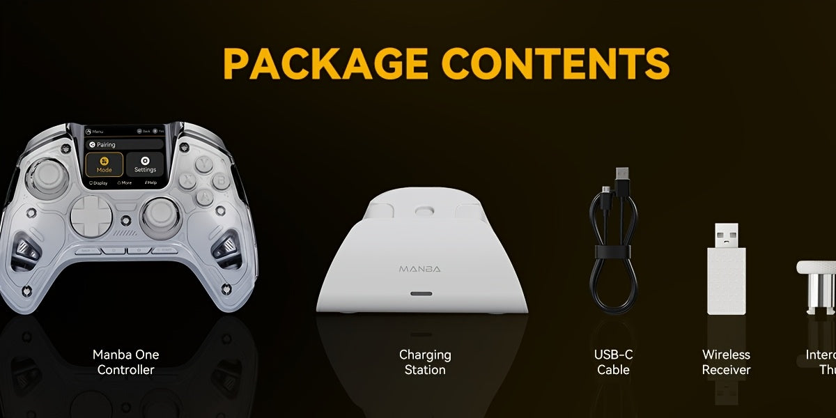 Wireless Gaming Controller with Interactive Screen