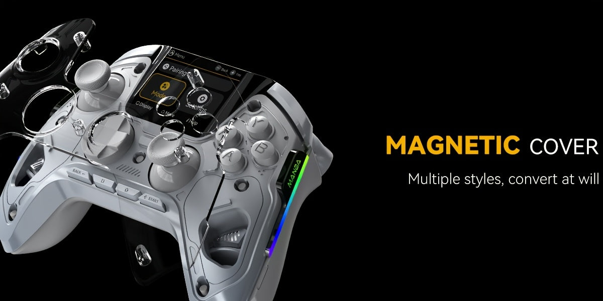 Wireless Gaming Controller with Interactive Screen