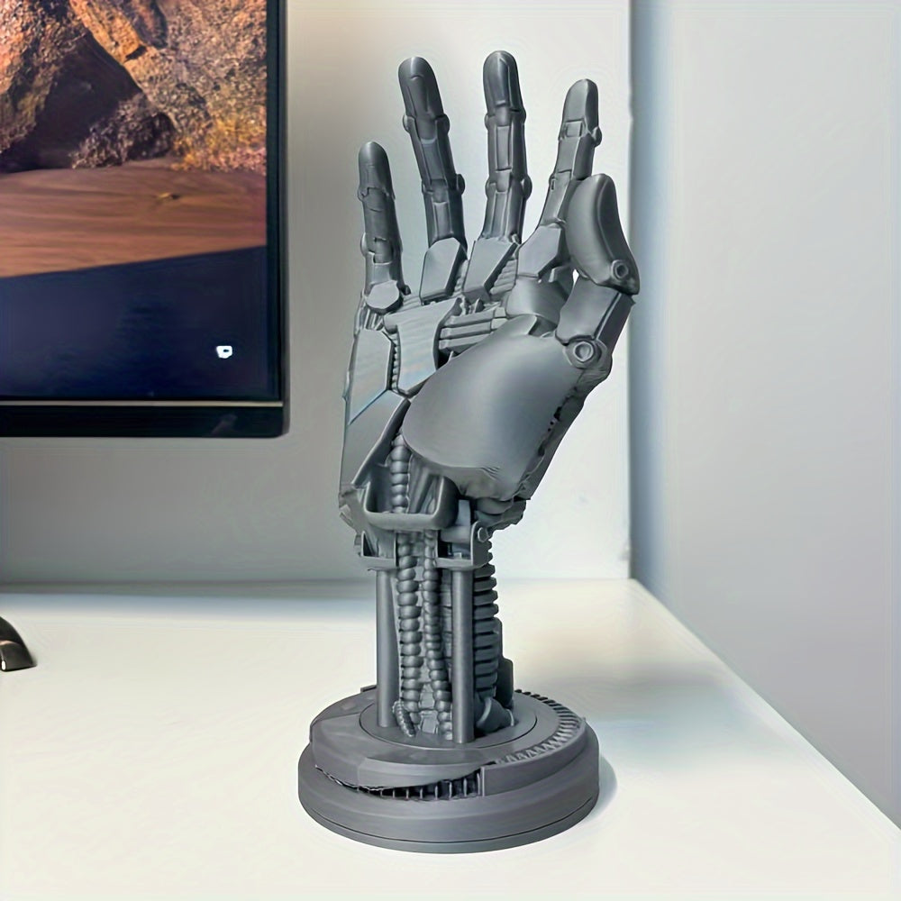 Cyberpunk-Inspired 3D Printed Game Controller Stand