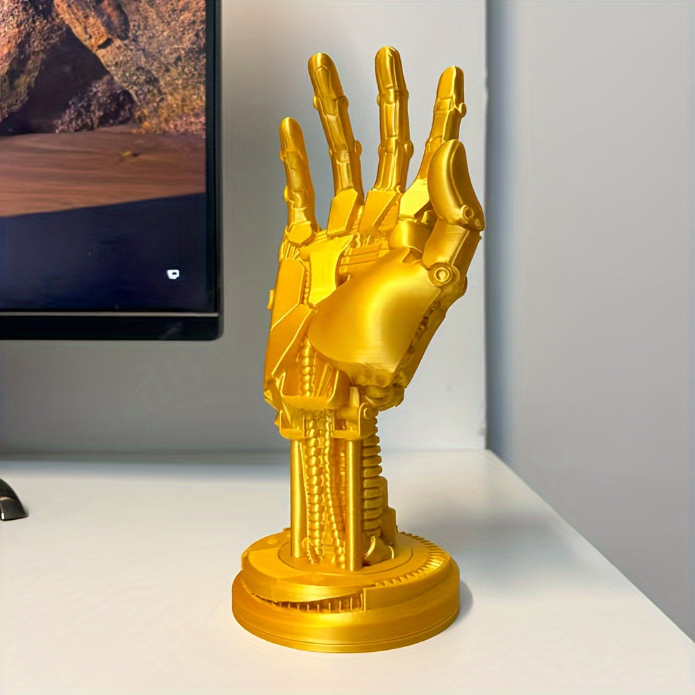 Cyberpunk-Inspired 3D Printed Game Controller Stand