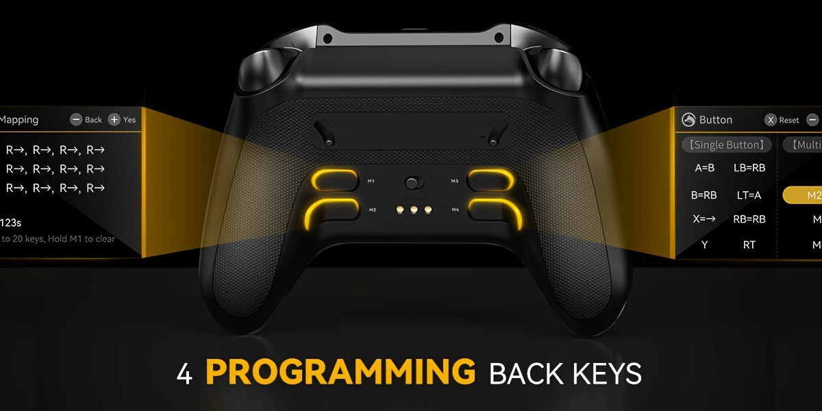 Wireless Gaming Controller with Interactive Screen
