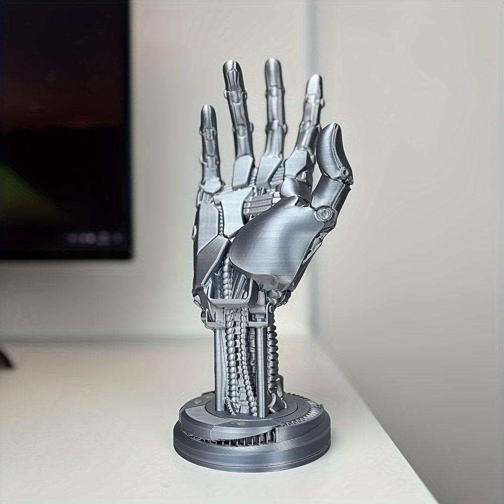 Cyberpunk-Inspired 3D Printed Game Controller Stand