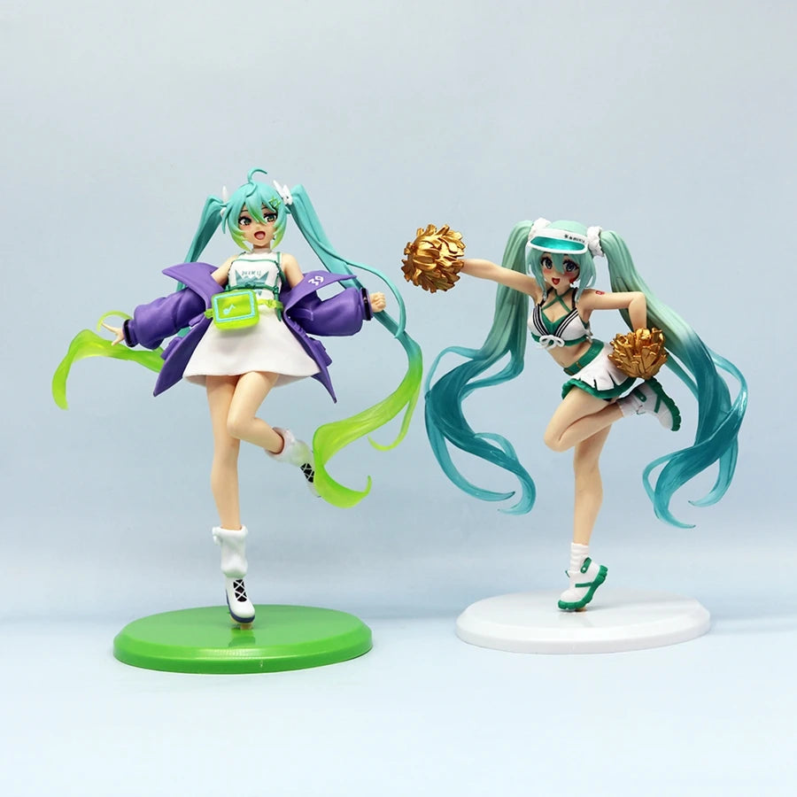 Hatsune Miku Cheerleader Anime Figure 18cm