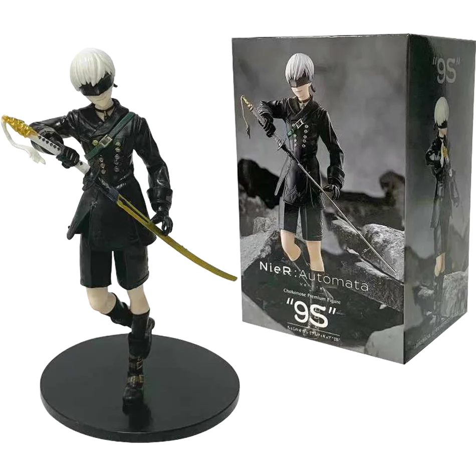 Nier Automata Yohra type A2 2B 9s PVC Anime figure