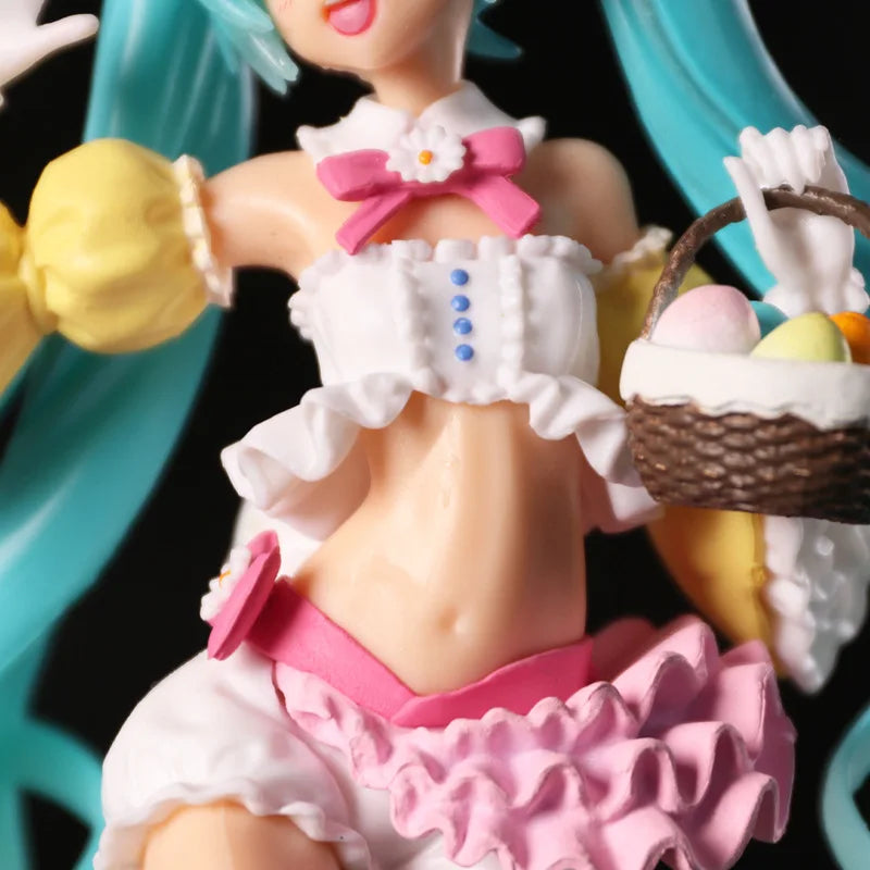 Hatsune Miku Rabbit ears Anime Figure 23CM