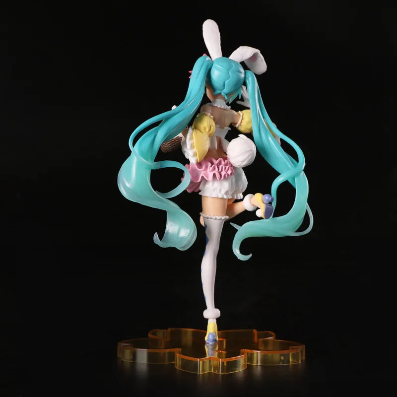 Hatsune Miku Rabbit ears Anime Figure 23CM