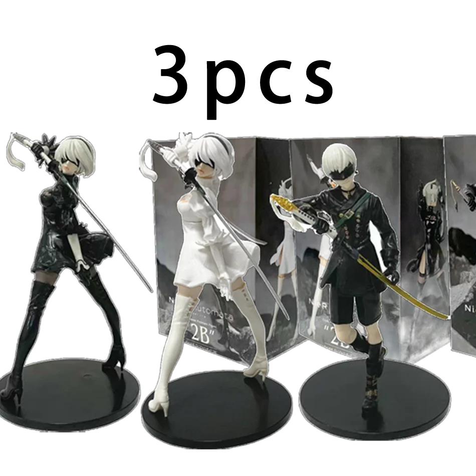 Nier Automata Yohra type A2 2B 9s PVC Anime figure