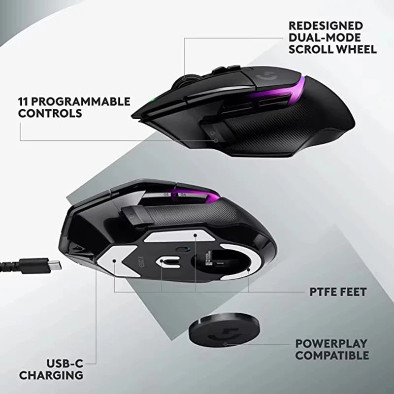 Logitech G502 X PLUS LIGHTSPEED Wireless Gaming Mouse