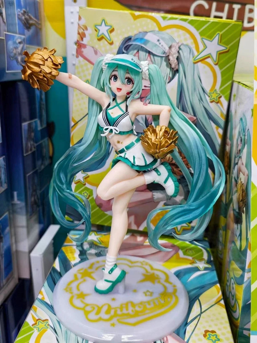 Hatsune Miku Cheerleader Anime Figure 18cm
