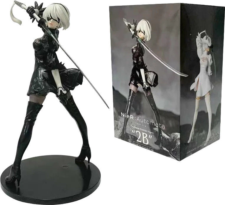 Nier Automata Yohra type A2 2B 9s PVC Anime figure