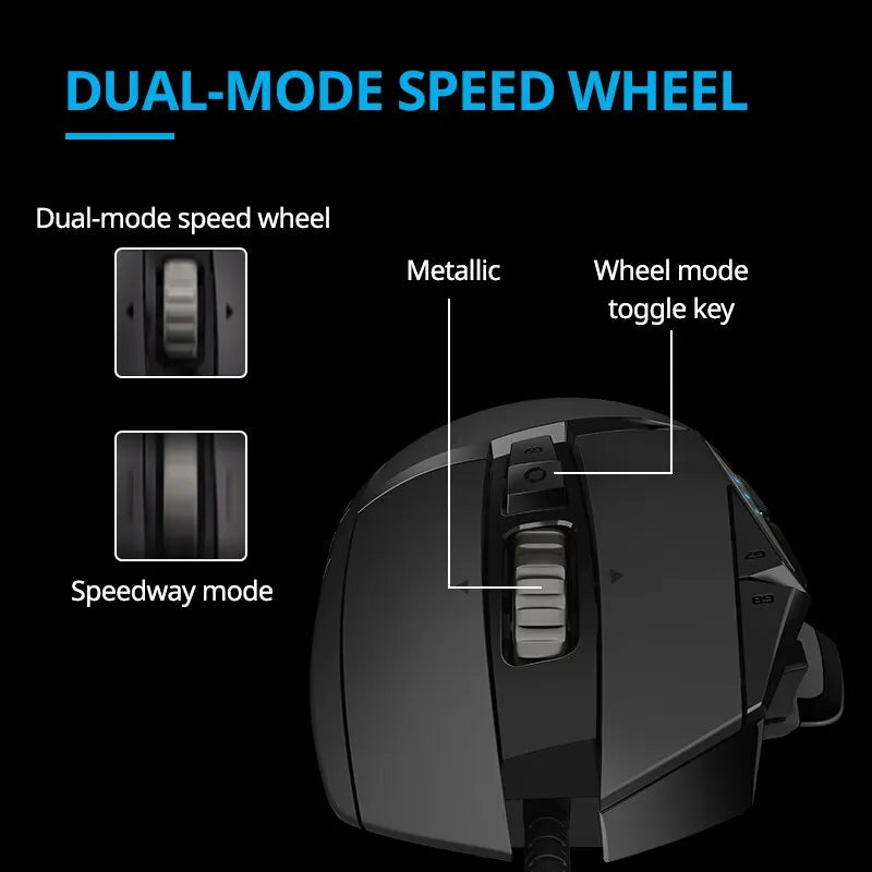 Logitech G502 HERO Gaming Mouse Detachable Weights