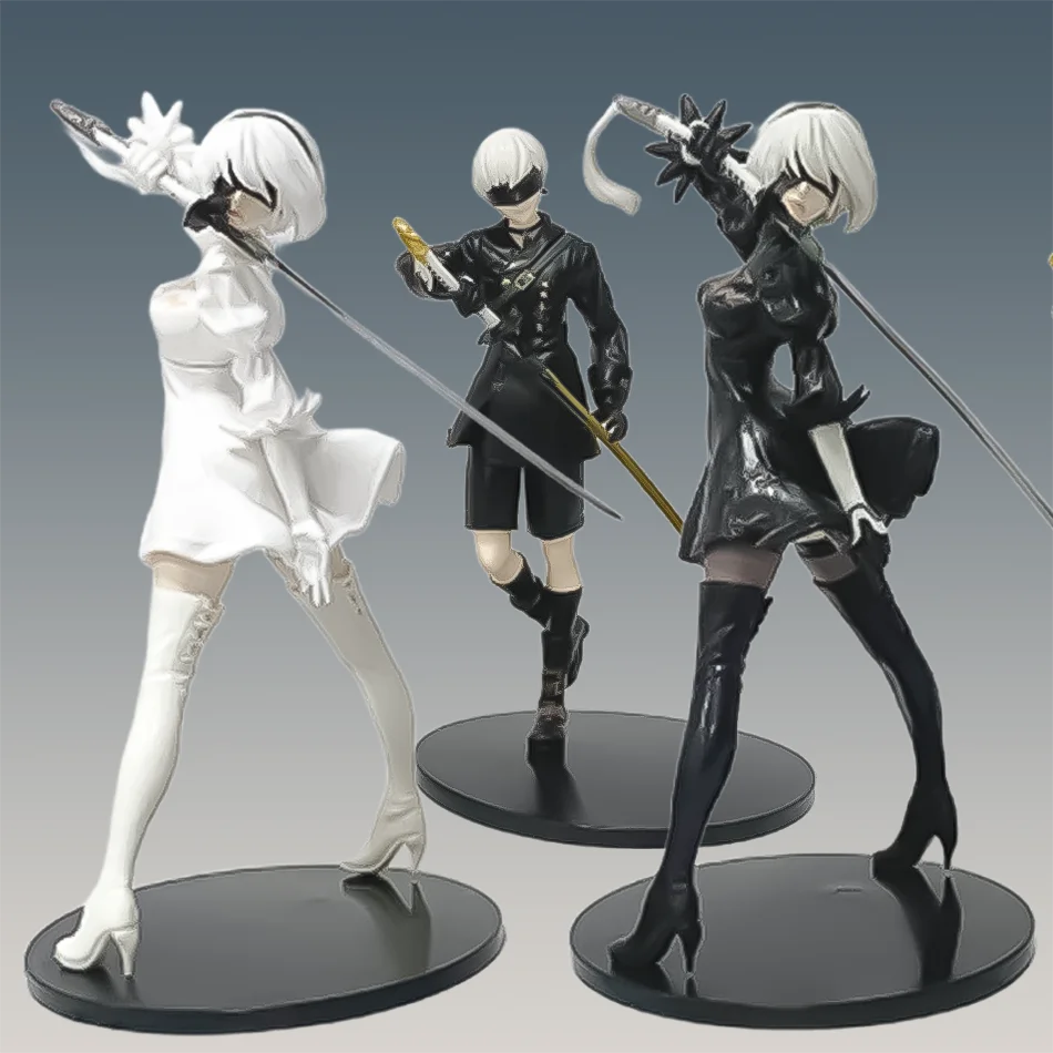 Nier Automata Yohra type A2 2B 9s PVC Anime figure