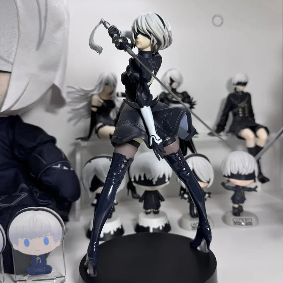 Nier Automata Yohra type A2 2B 9s PVC Anime figure