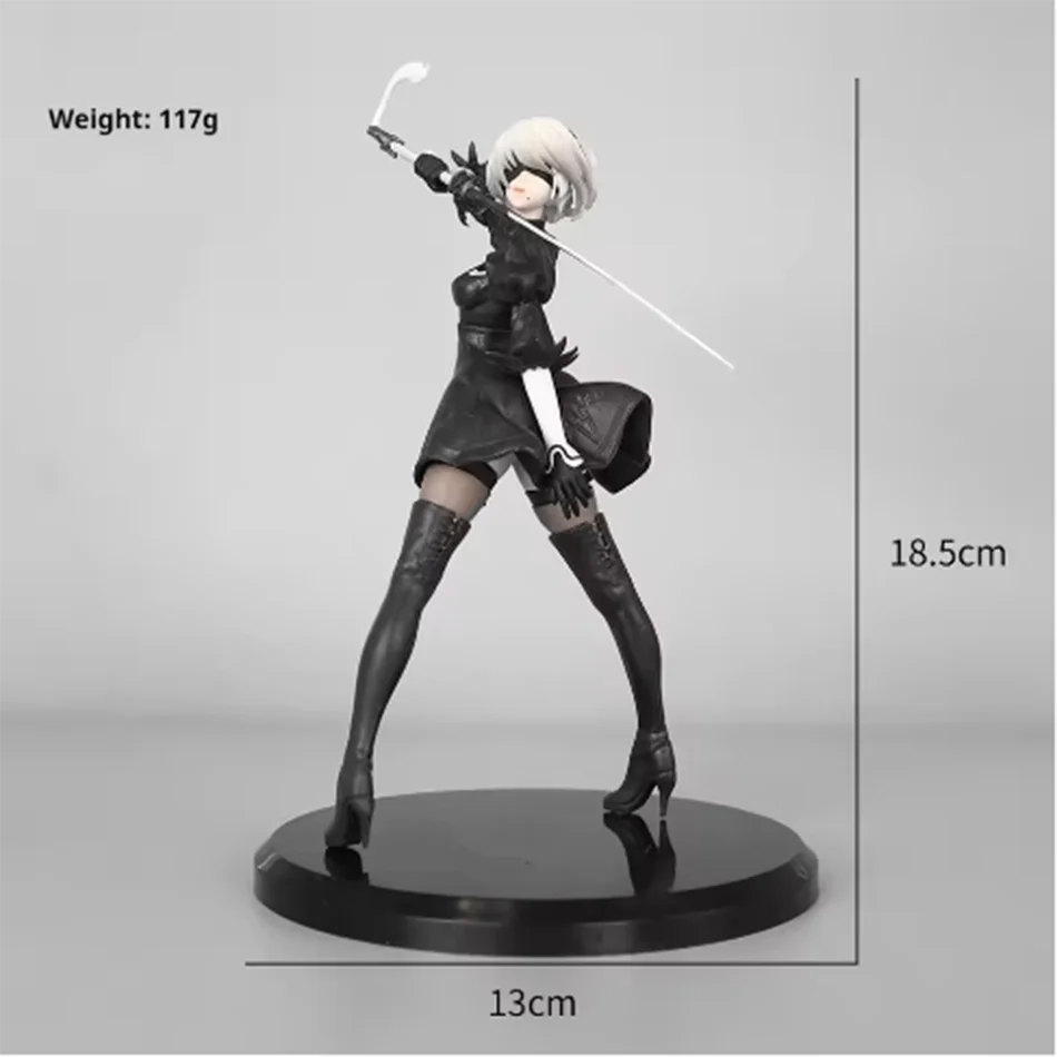 Nier Automata Yohra type A2 2B 9s PVC Anime figure