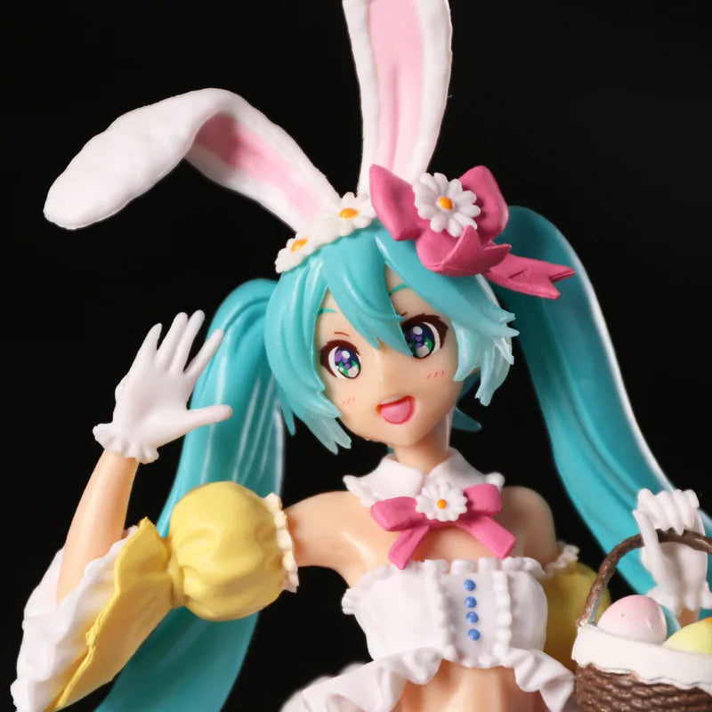 Hatsune Miku Rabbit ears Anime Figure 23CM