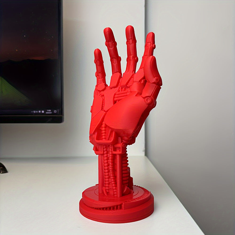 Cyberpunk-Inspired 3D Printed Game Controller Stand