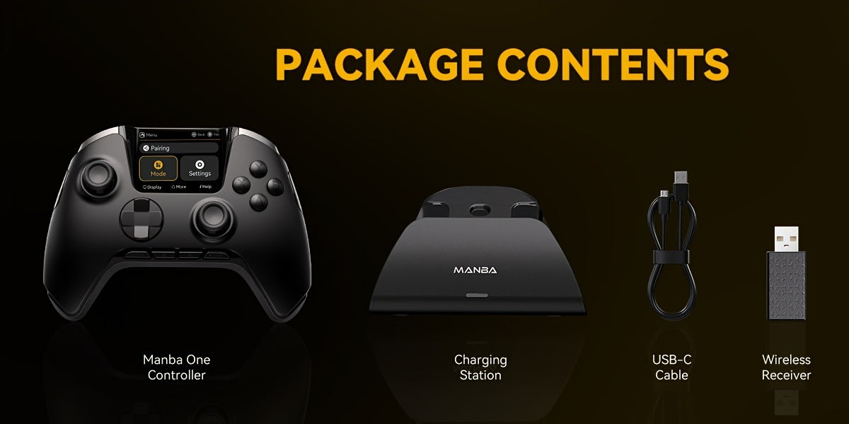 Wireless Gaming Controller with Interactive Screen