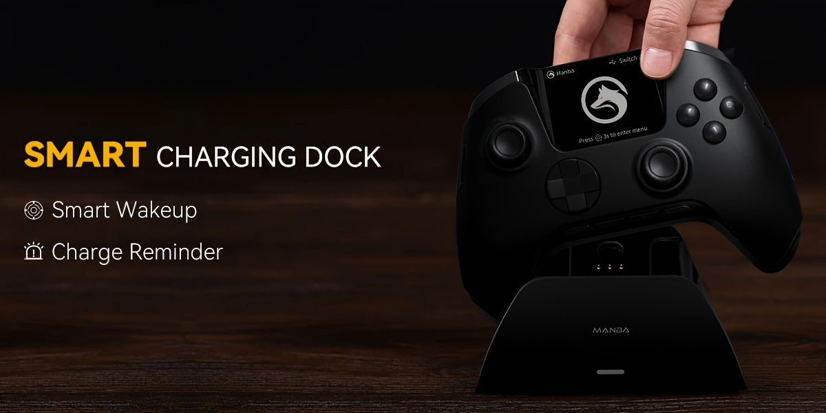 Wireless Gaming Controller with Interactive Screen