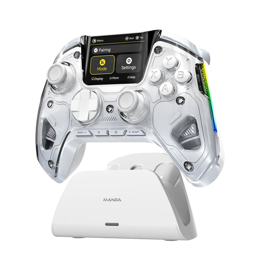 Wireless Gaming Controller with Interactive Screen
