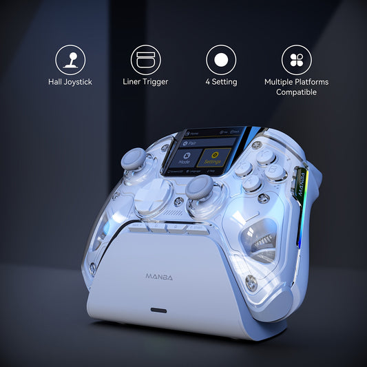 Wireless Gaming Controller with Interactive Screen