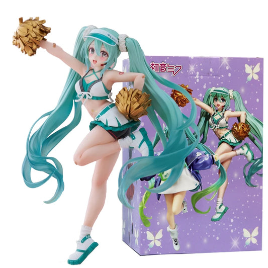 Hatsune Miku Cheerleader Anime Figure 18cm